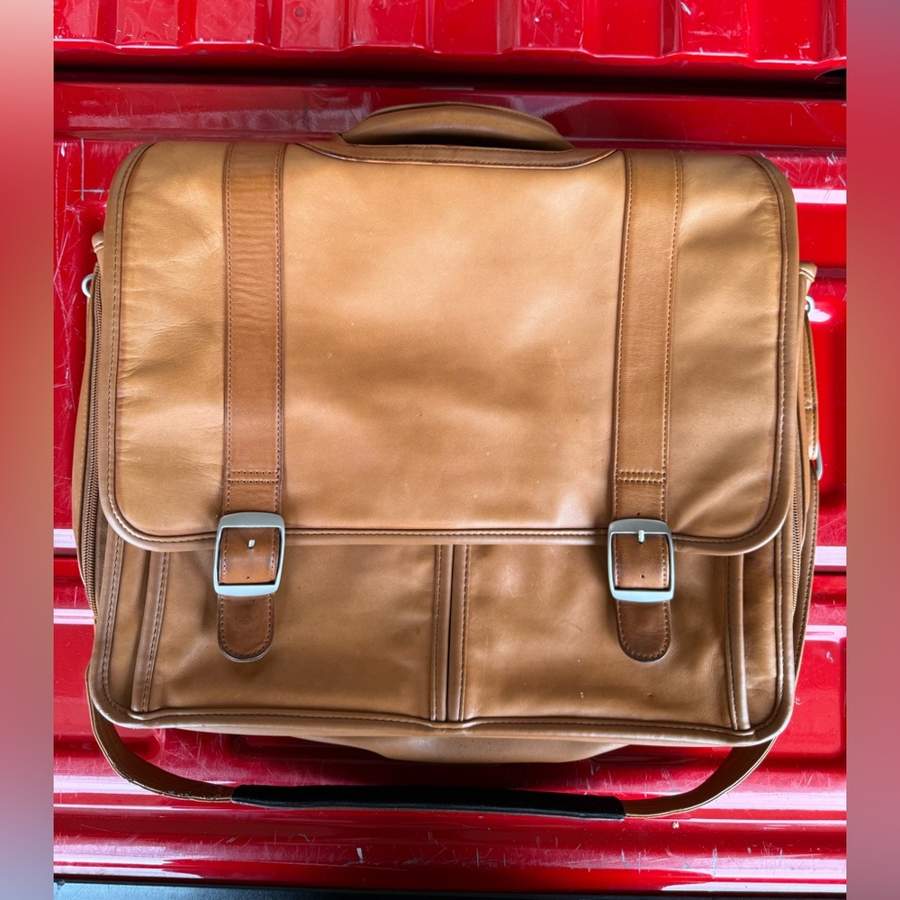 Vintage Leather Satchel Bag